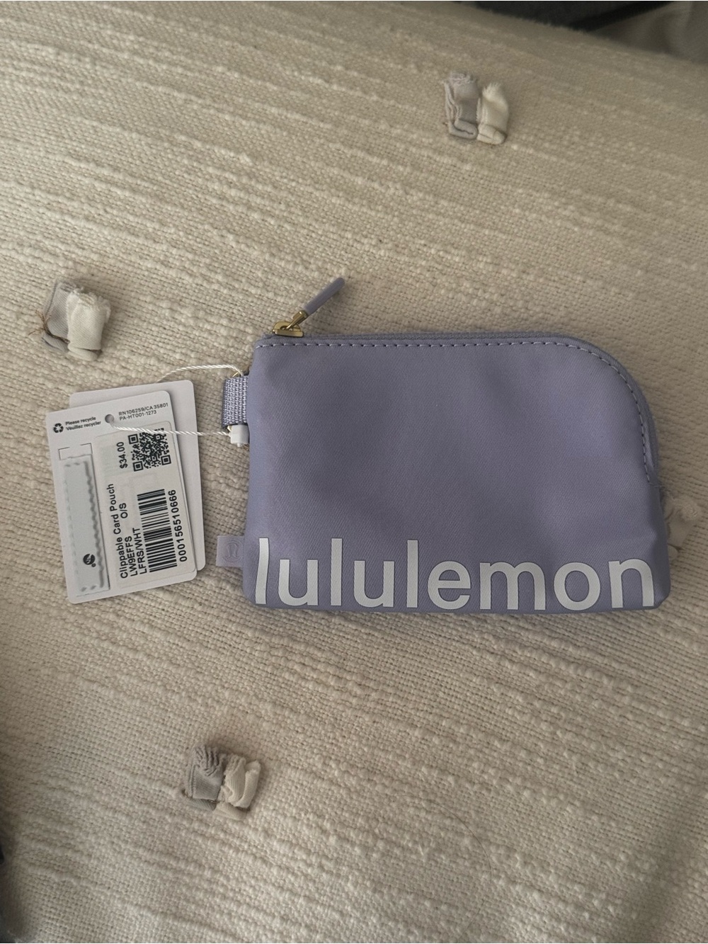 New lululemon card pouch